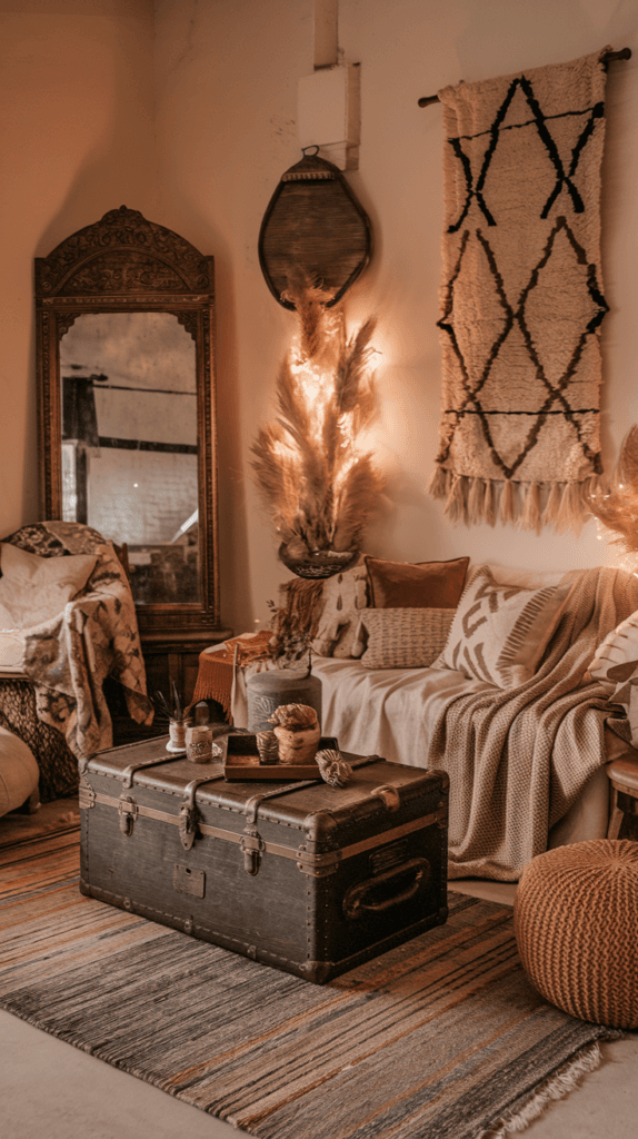 Boho Living Room Ideas (23)