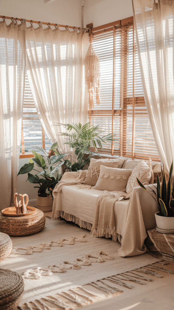 Boho Living Room Ideas (39)