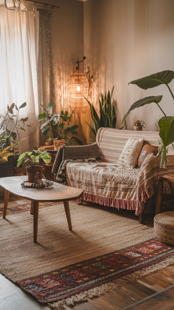 Boho Living Room Ideas (56)